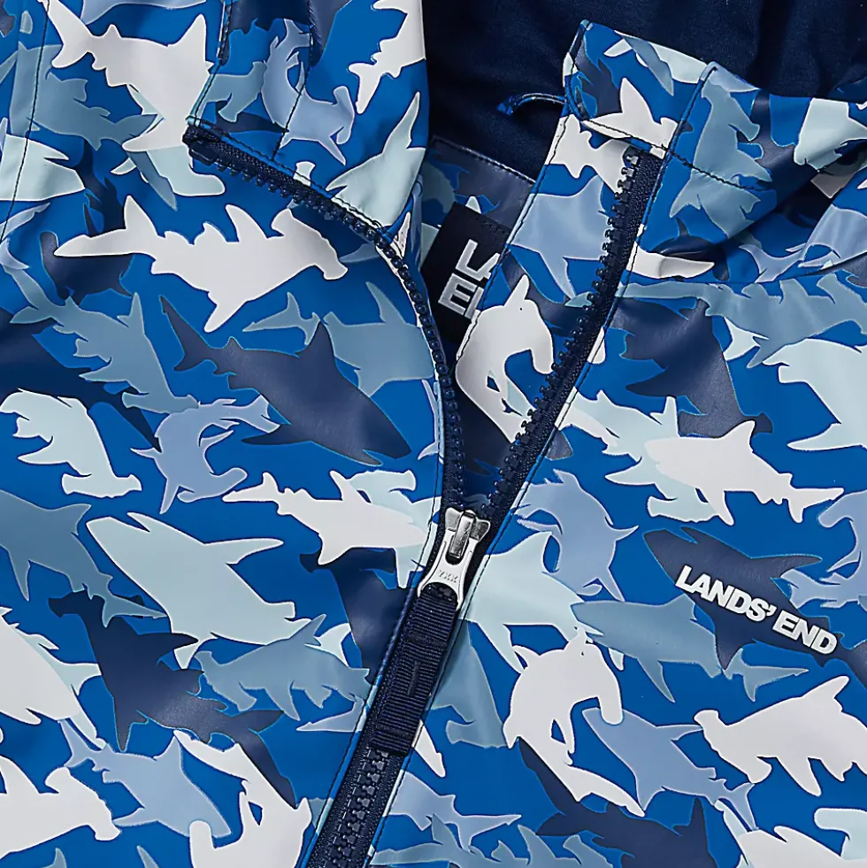 Kids Magic Print Rain Jacket