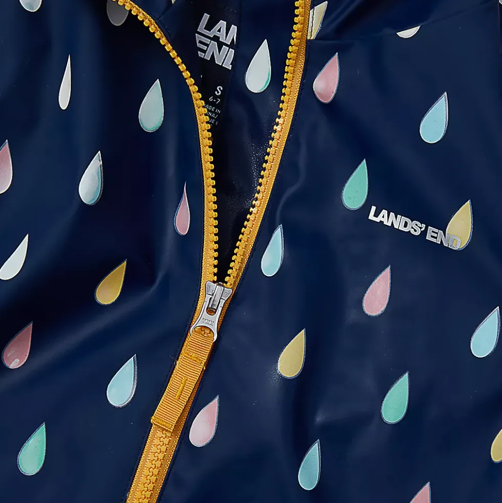 Kids Magic Print Rain Jacket