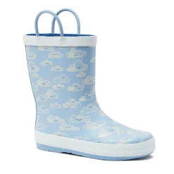 Kids Pull On Splash Rubber Rain Boots