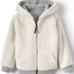 Kids Reversible Sherpa Fleece Hoodie