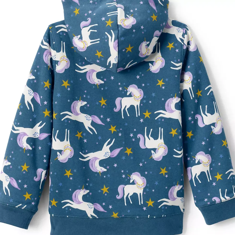 Kids Reversible Sherpa Fleece Hoodie
