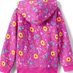 Kids Reversible Sherpa Fleece Hoodie