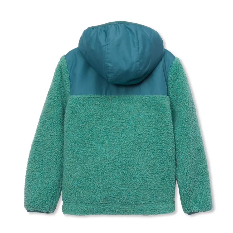 Kids Sherpa Fleece Hooded Jacket