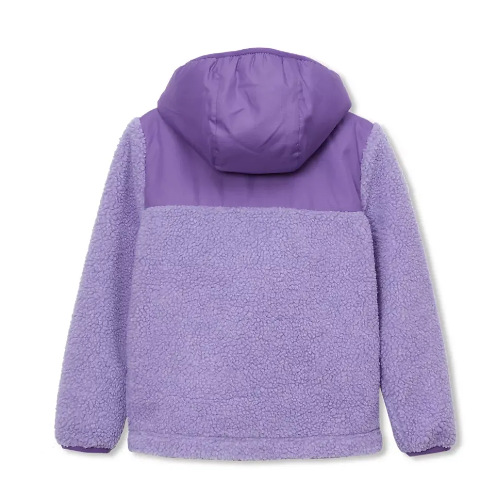 Kids Sherpa Fleece Hooded Jacket