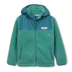 Kids Sherpa Fleece Hooded Jacket