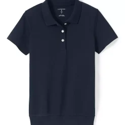 Kids Short Sleeve Banded Bottom Polo Shirt