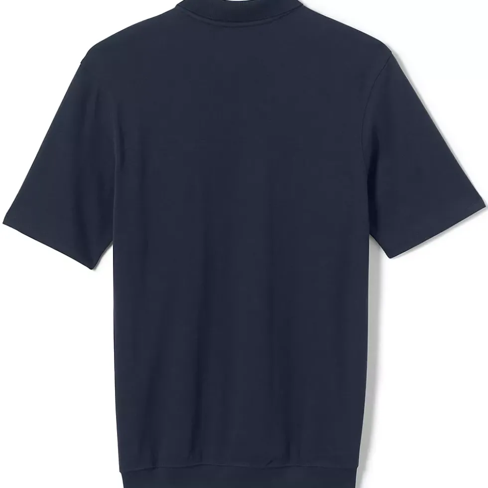 Kids Short Sleeve Banded Bottom Polo Shirt