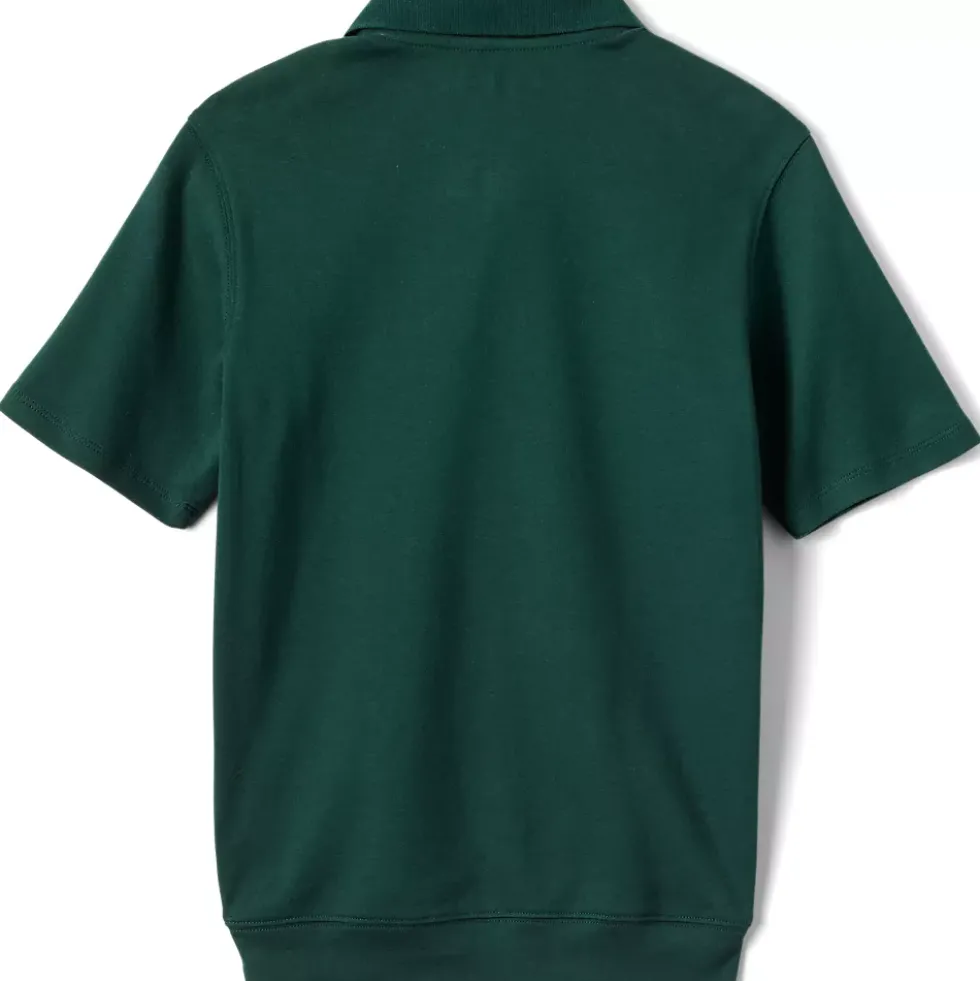 Kids Short Sleeve Banded Bottom Polo Shirt
