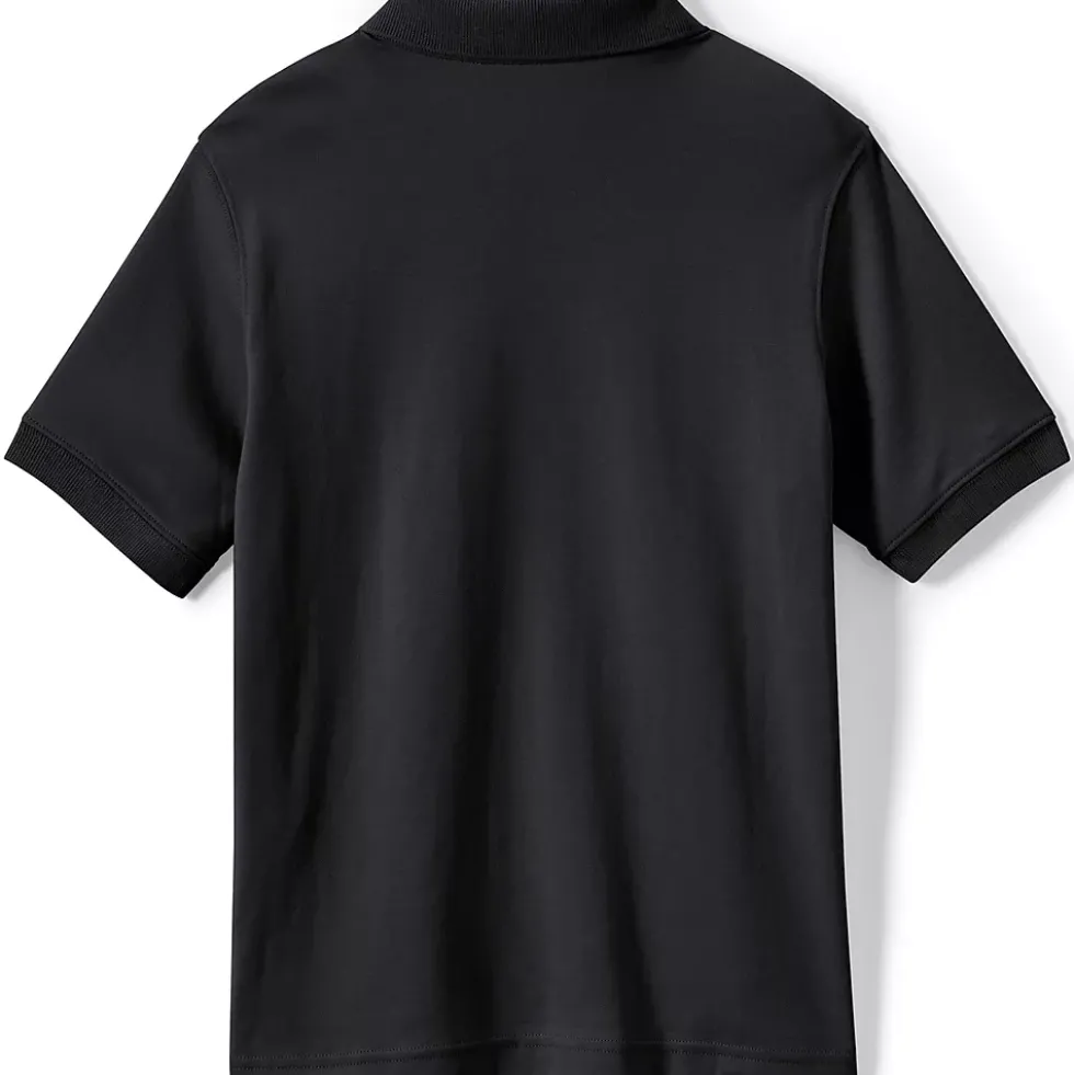 Kids Short Sleeve Interlock Polo Shirt
