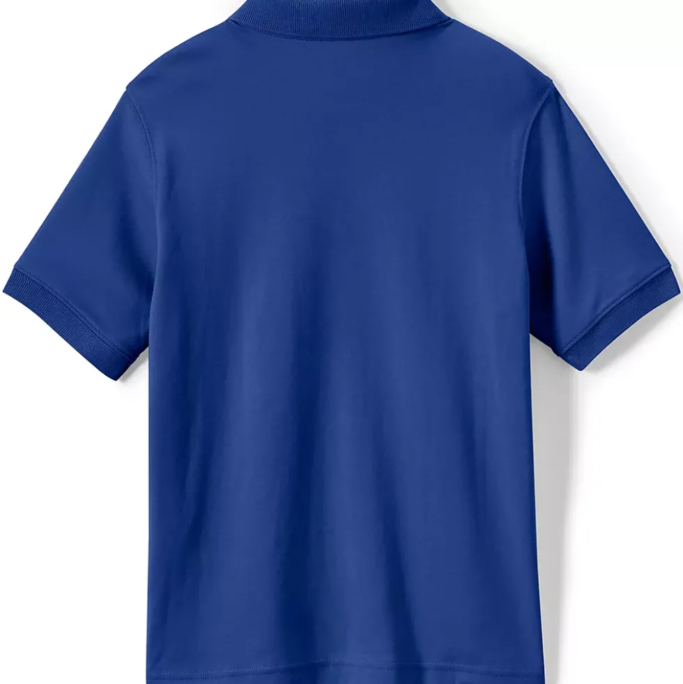 Kids Short Sleeve Interlock Polo Shirt