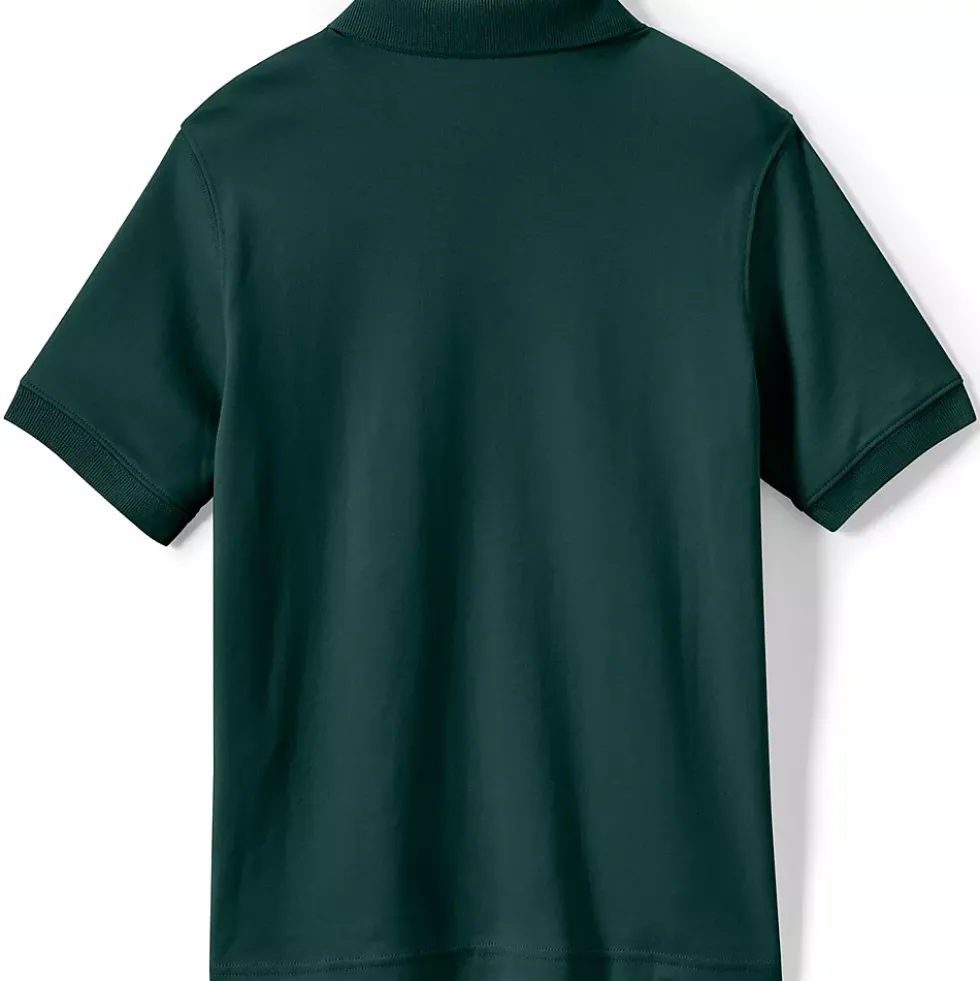 Kids Short Sleeve Interlock Polo Shirt