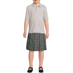 Kids Short Sleeve Interlock Polo Shirt