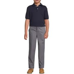 Kids Short Sleeve Interlock Polo Shirt