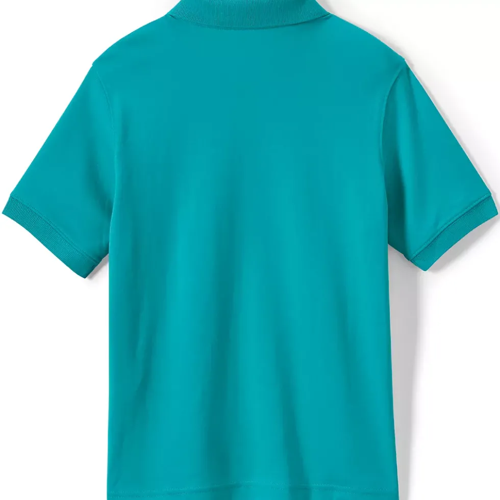 Kids Short Sleeve Interlock Polo Shirt