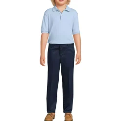 Kids Short Sleeve Interlock Polo Shirt