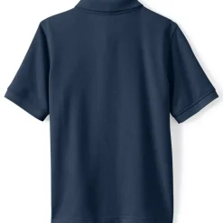 Kids Short Sleeve Mesh Polo Shirt