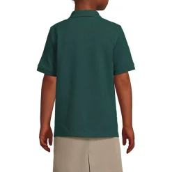 Kids Short Sleeve Mesh Polo Shirt