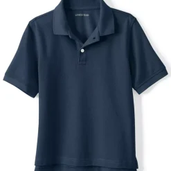 Kids Short Sleeve Mesh Polo Shirt