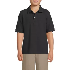 Kids Short Sleeve Mesh Polo Shirt