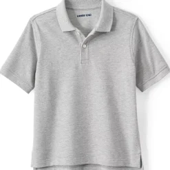 Kids Short Sleeve Mesh Polo Shirt