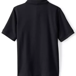Kids Short Sleeve Mesh Polo Shirt
