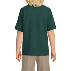 Kids Short Sleeve Mesh Polo Shirt