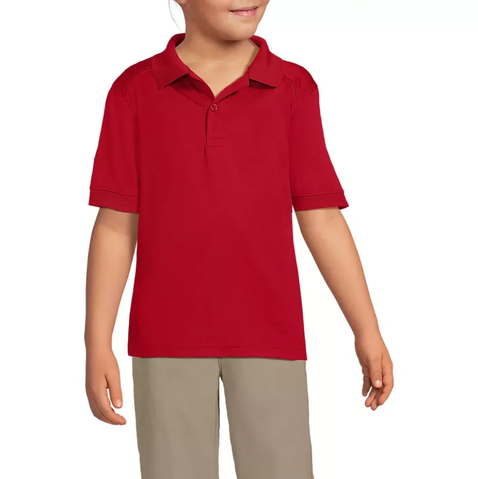 Kids Short Sleeve Rapid Dry Polo Shirt