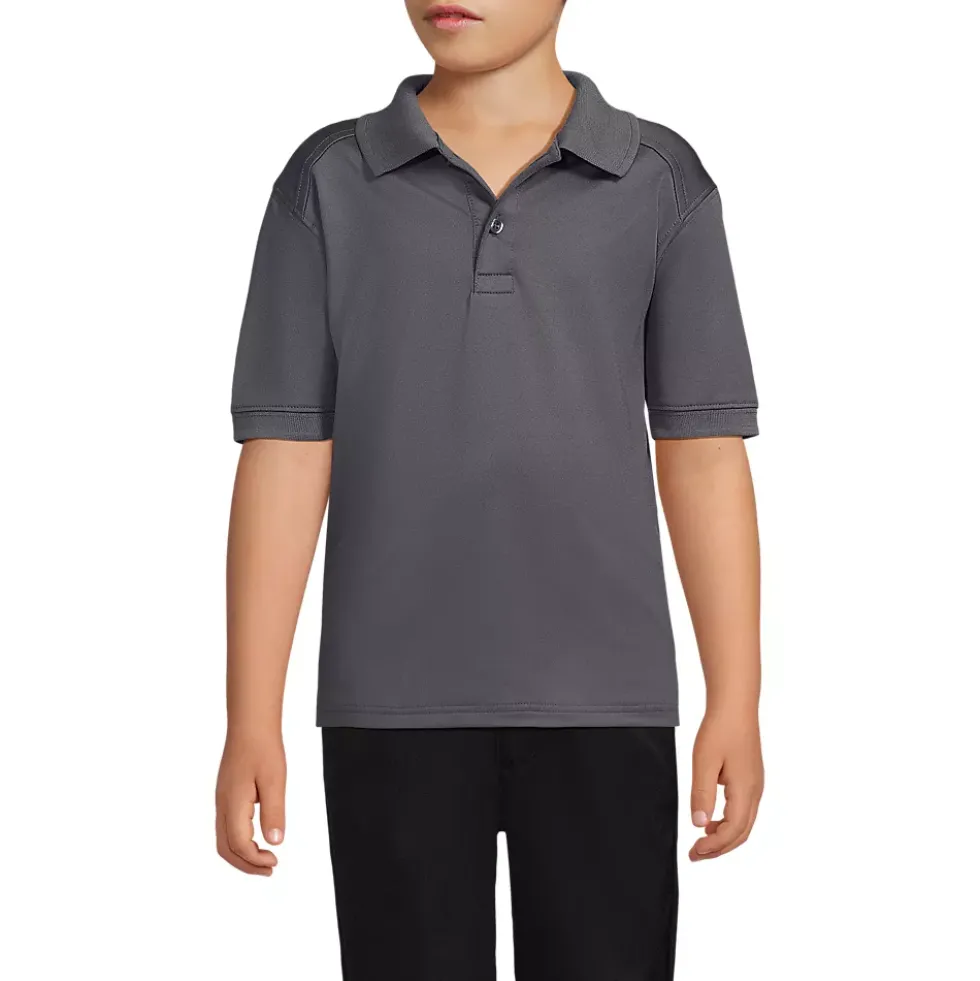 Kids Short Sleeve Rapid Dry Polo Shirt