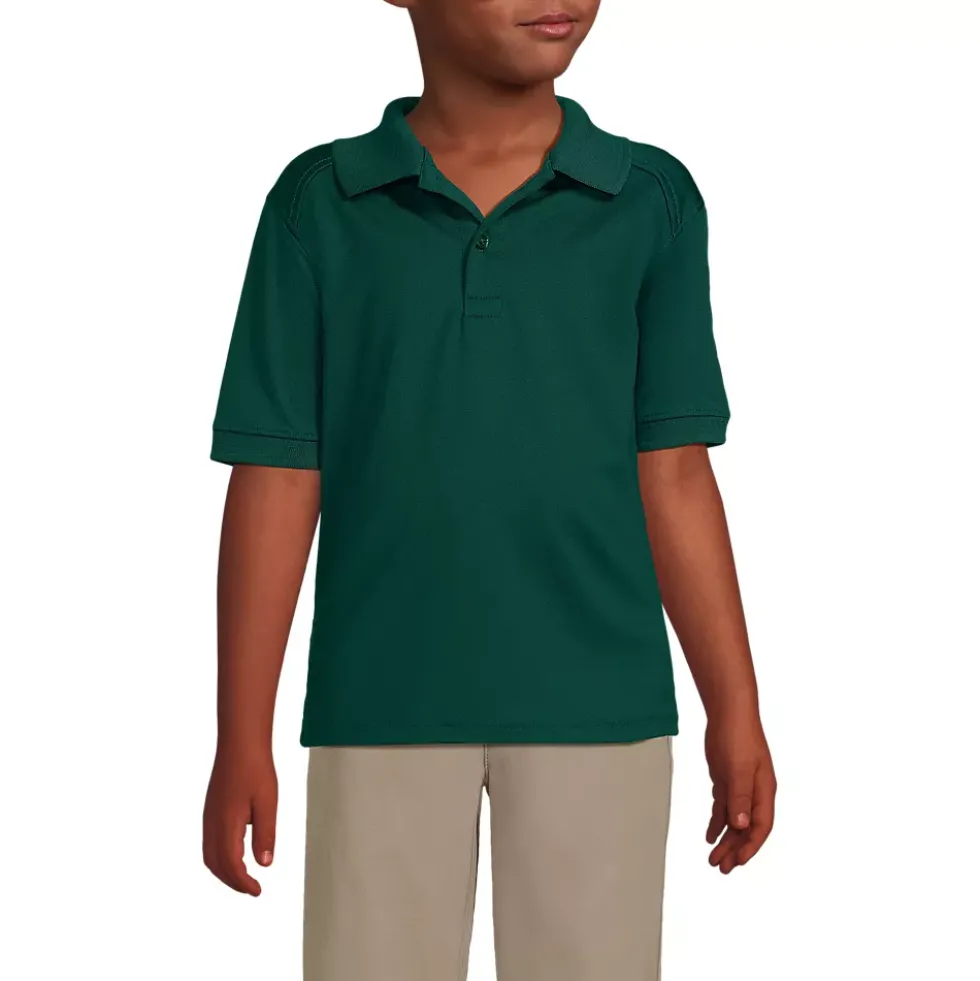 Kids Short Sleeve Rapid Dry Polo Shirt