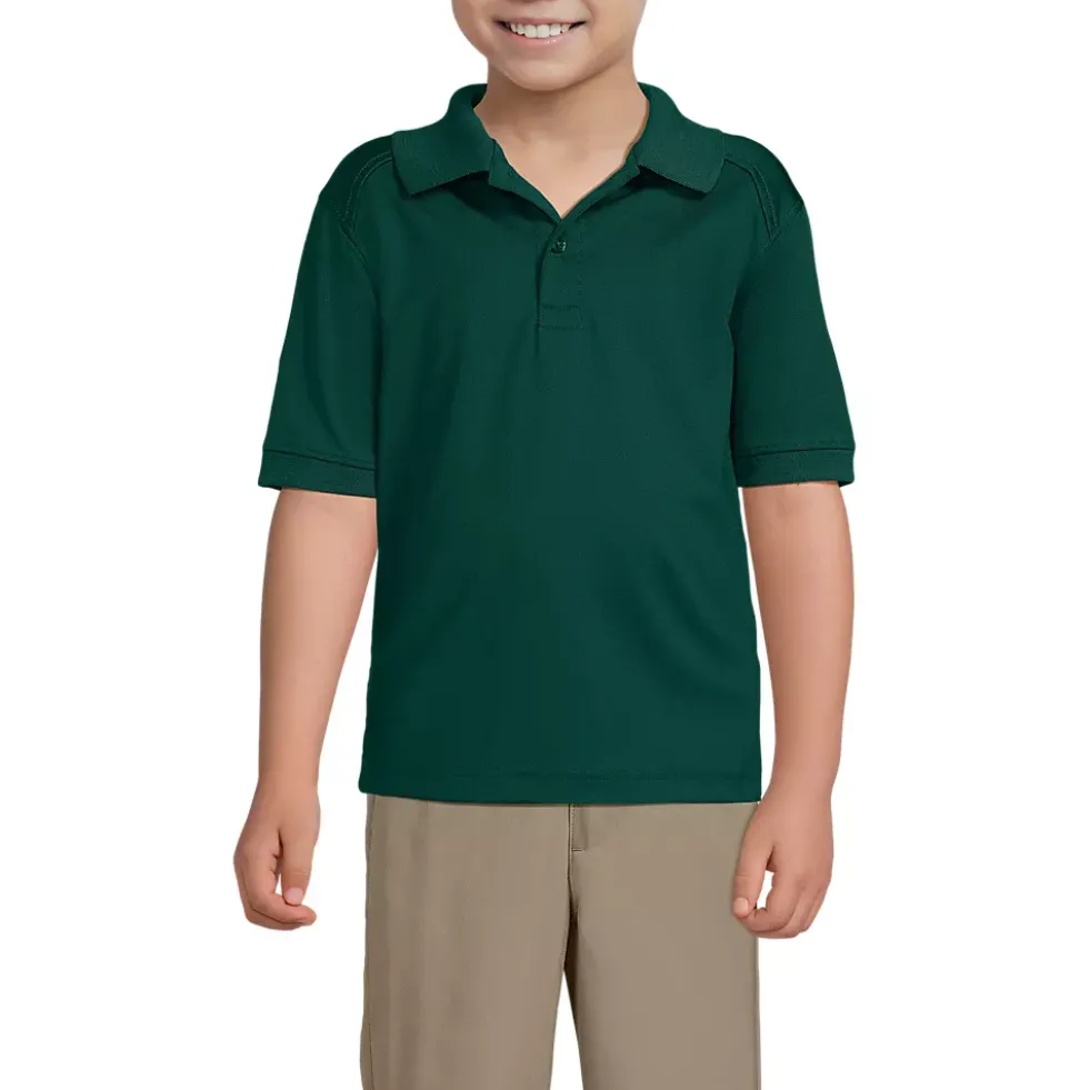 Kids Short Sleeve Rapid Dry Polo Shirt