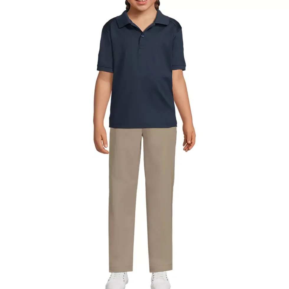 Kids Short Sleeve Rapid Dry Polo Shirt