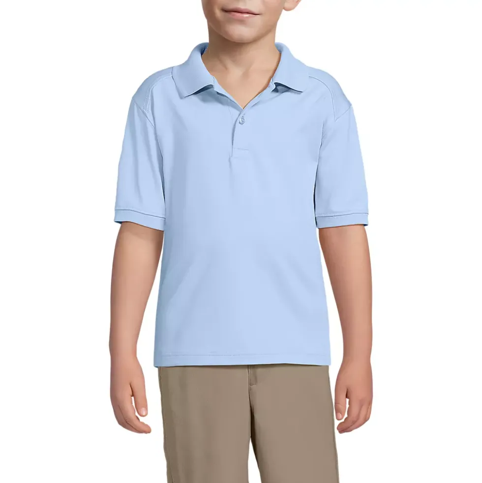 Kids Short Sleeve Rapid Dry Polo Shirt