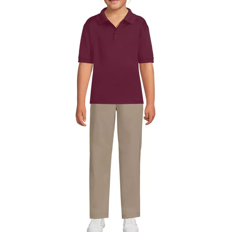 Kids Short Sleeve Rapid Dry Polo Shirt