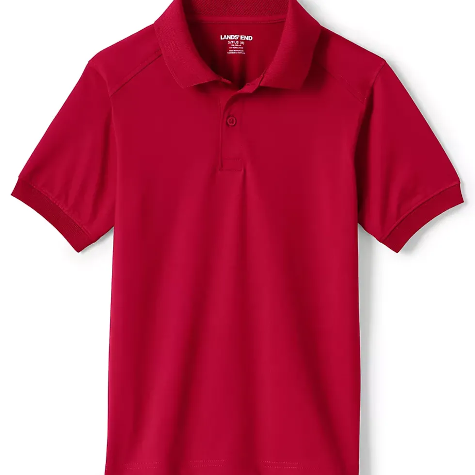 Kids Short Sleeve Rapid Dry Polo Shirt