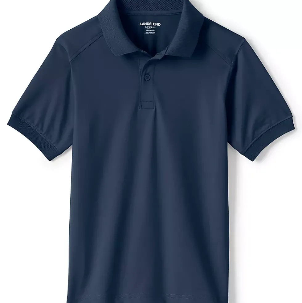 Kids Short Sleeve Rapid Dry Polo Shirt