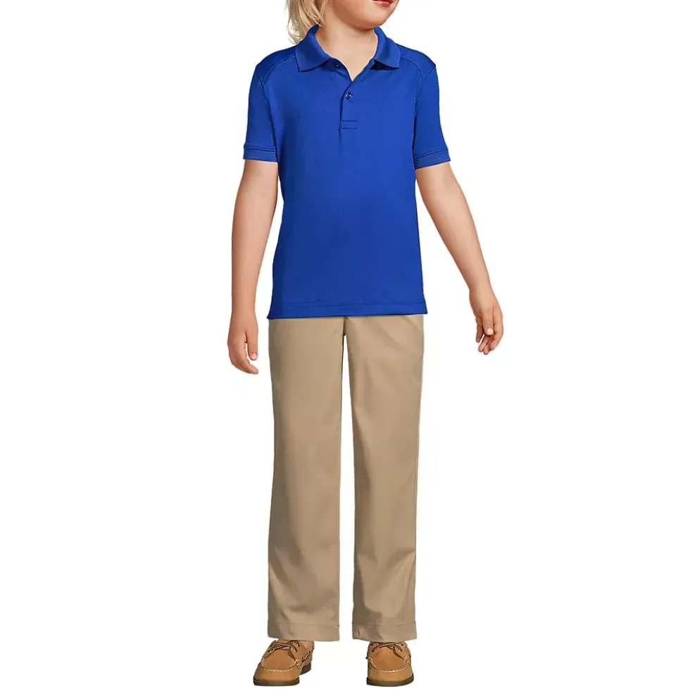 Kids Short Sleeve Rapid Dry Polo Shirt