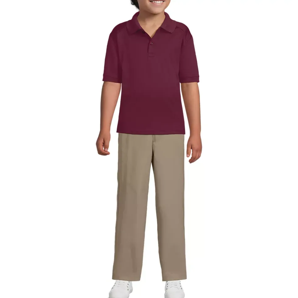 Kids Short Sleeve Rapid Dry Polo Shirt