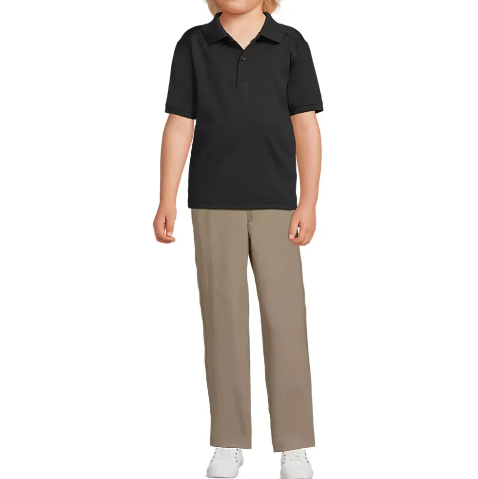 Kids Short Sleeve Rapid Dry Polo Shirt