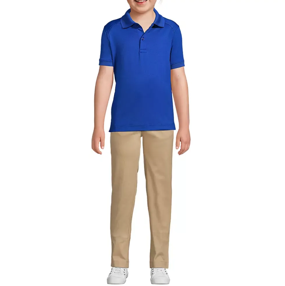 Kids Short Sleeve Rapid Dry Polo Shirt