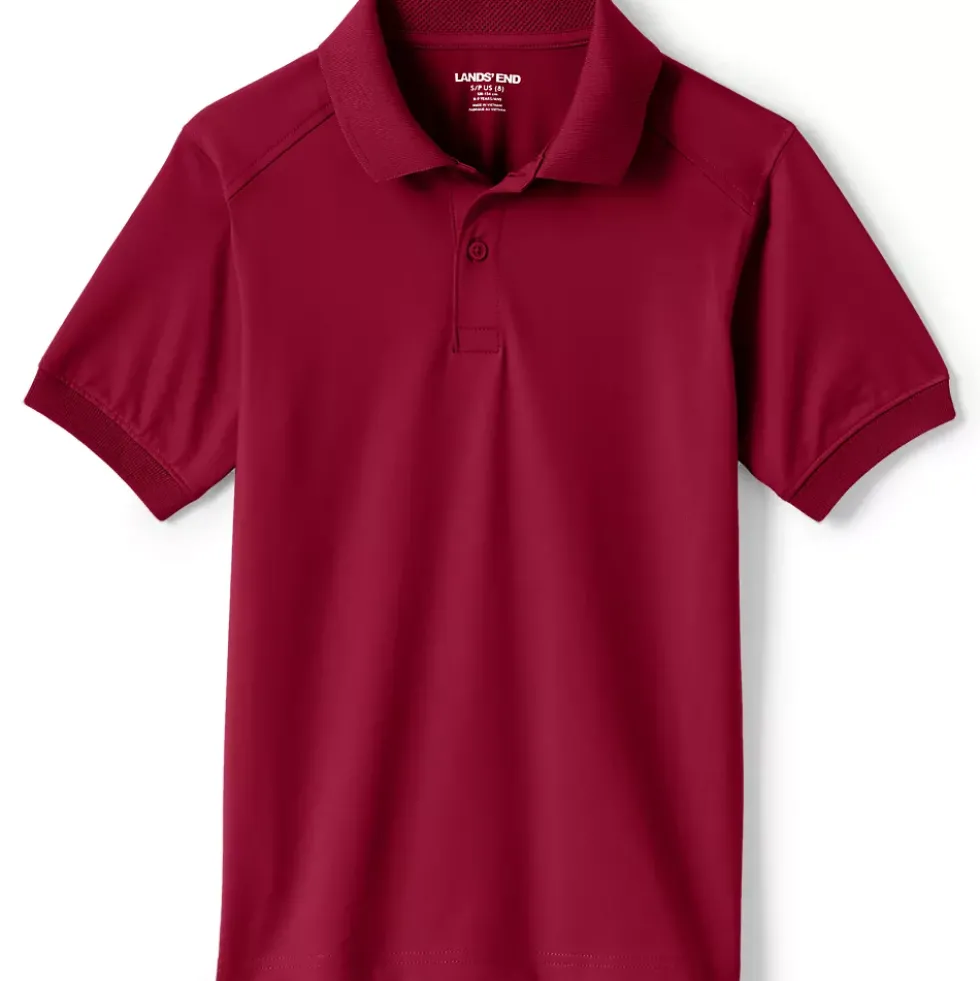 Kids Short Sleeve Rapid Dry Polo Shirt