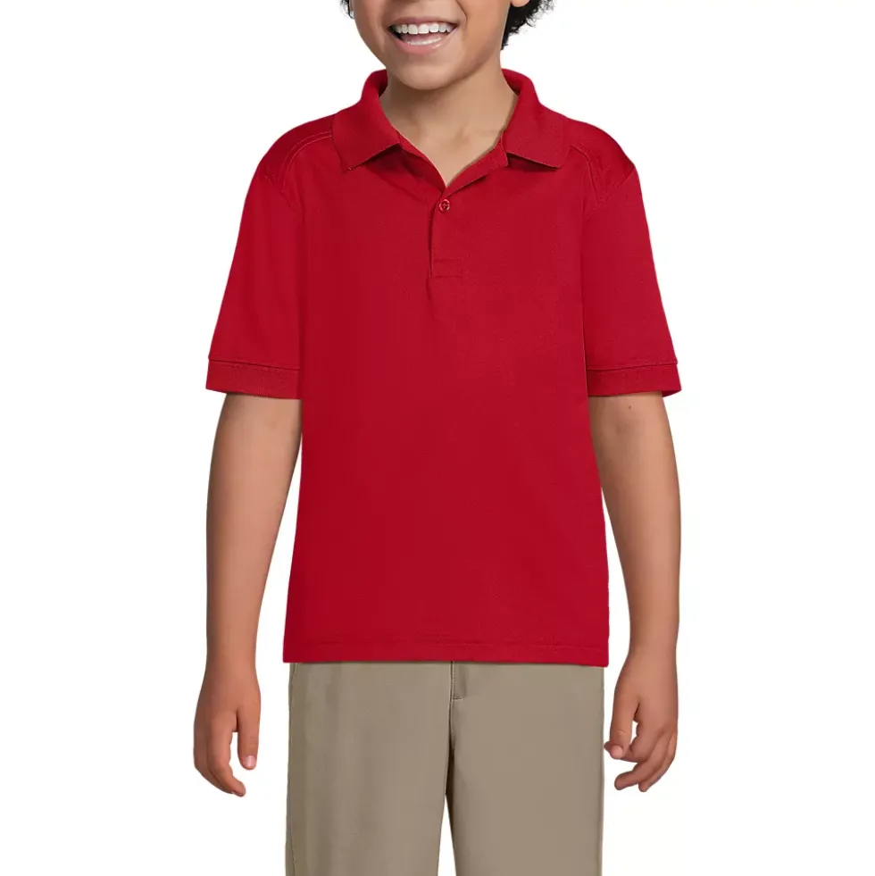 Kids Short Sleeve Rapid Dry Polo Shirt