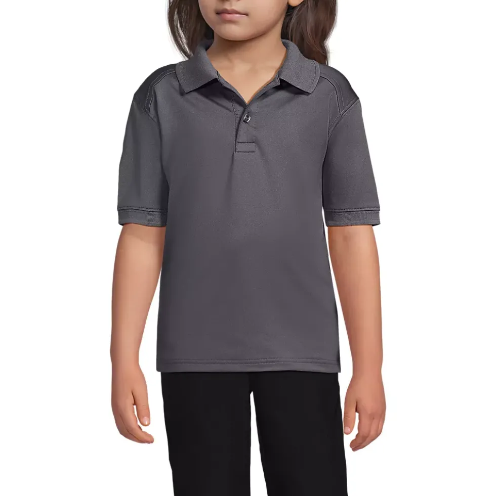 Kids Short Sleeve Rapid Dry Polo Shirt