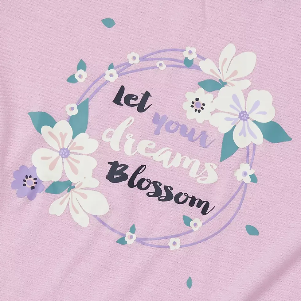 Kids Short Sleeve Top and Jogger Bottom Pajama Set