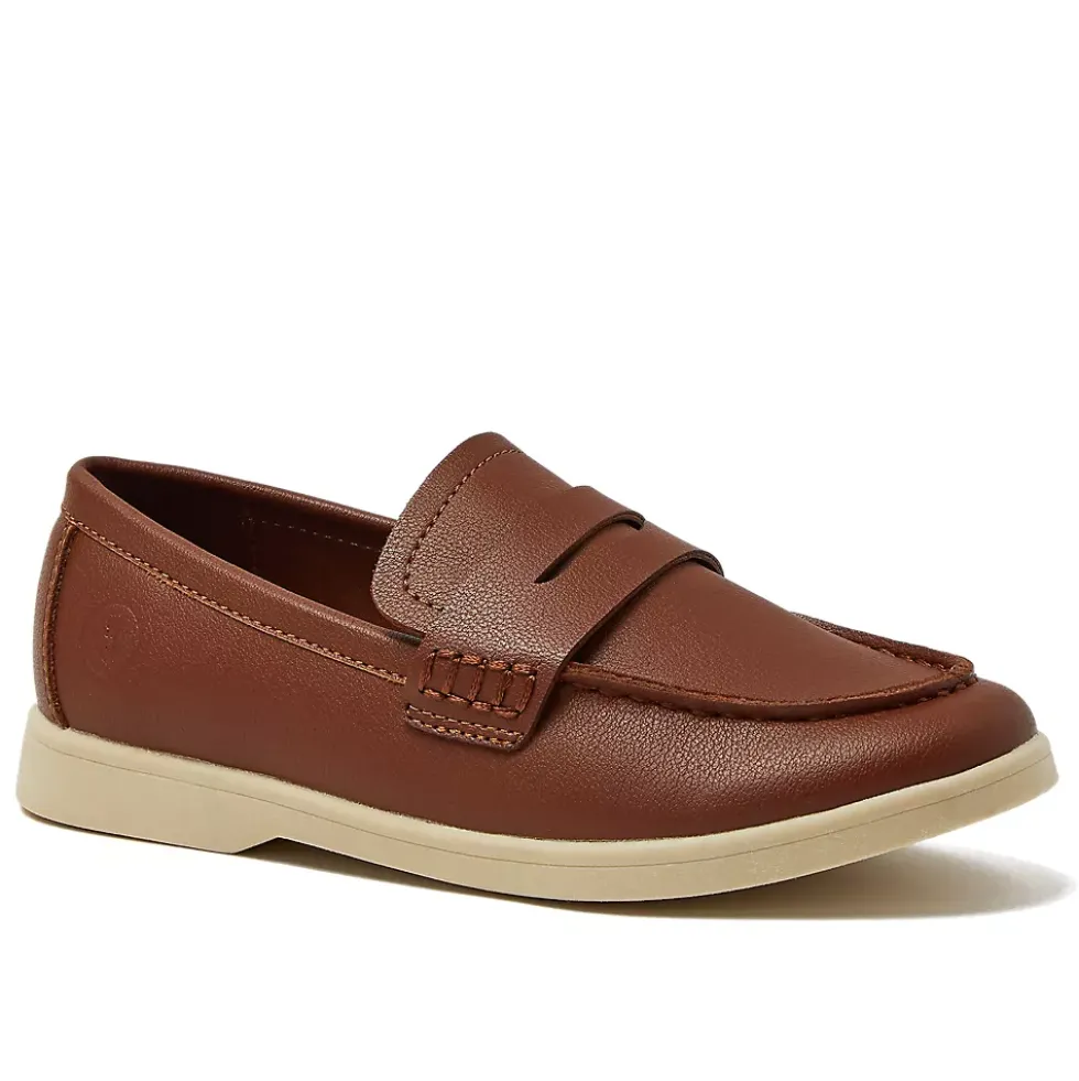 Kids Slip On Everyday Penny Loafers