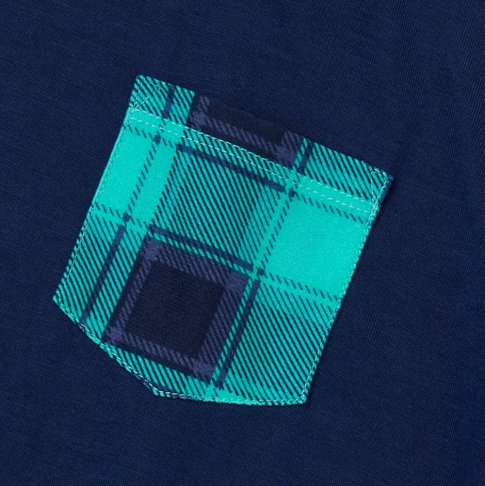 Kids Soft Jersey Pocket Sleep Top