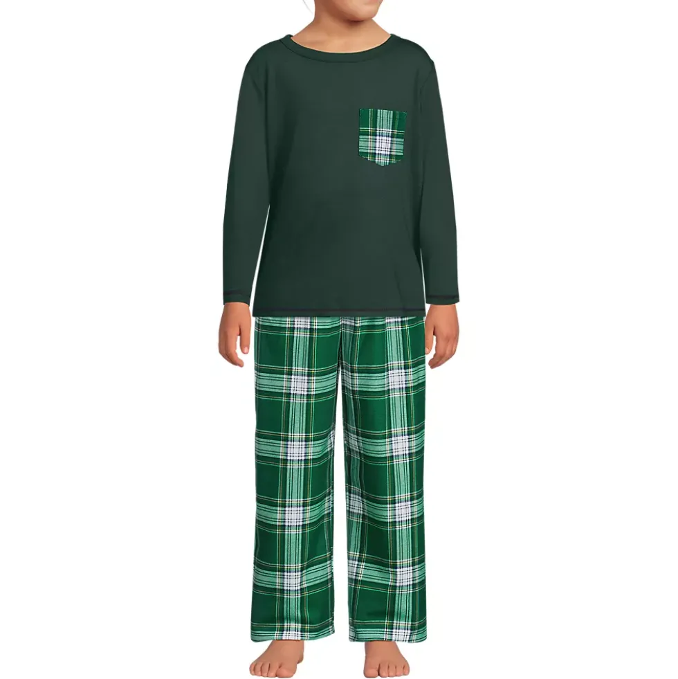 Kids Soft Jersey Pocket Sleep Top