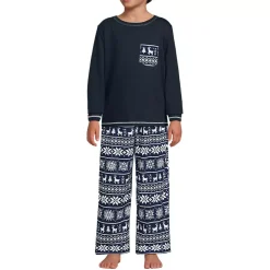 Kids Soft Jersey Pocket Sleep Top