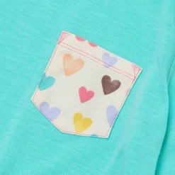 Kids Soft Jersey Pocket Sleep Top