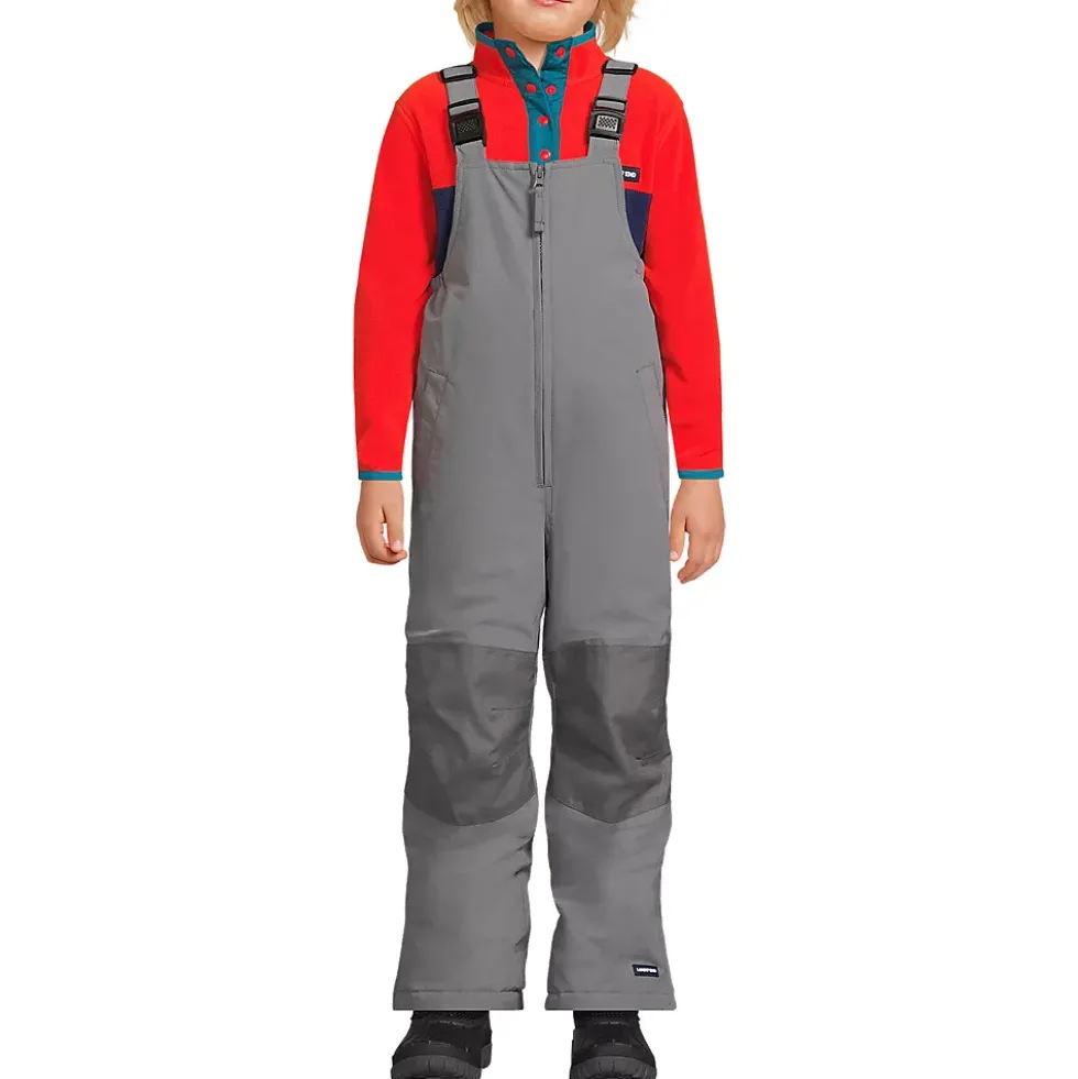 Kids Squall Waterproof Insulated Iron Knee Snow Bibs