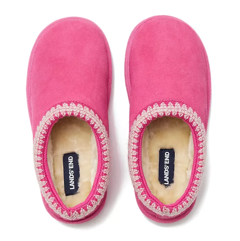 Kids Suede Hearth Slippers